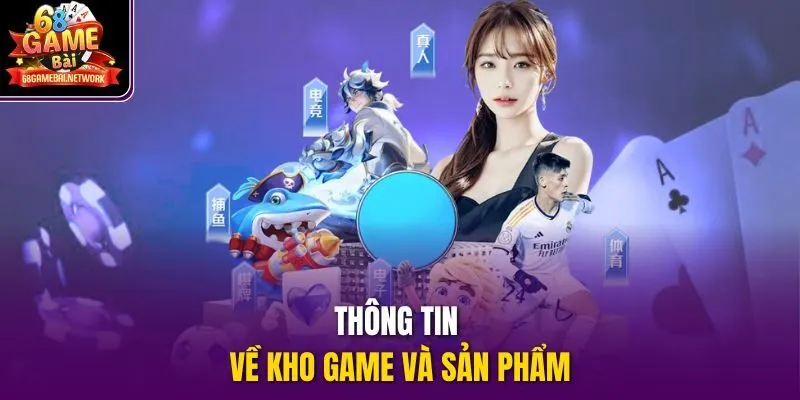 Thông tin về kho game và sản phẩm
